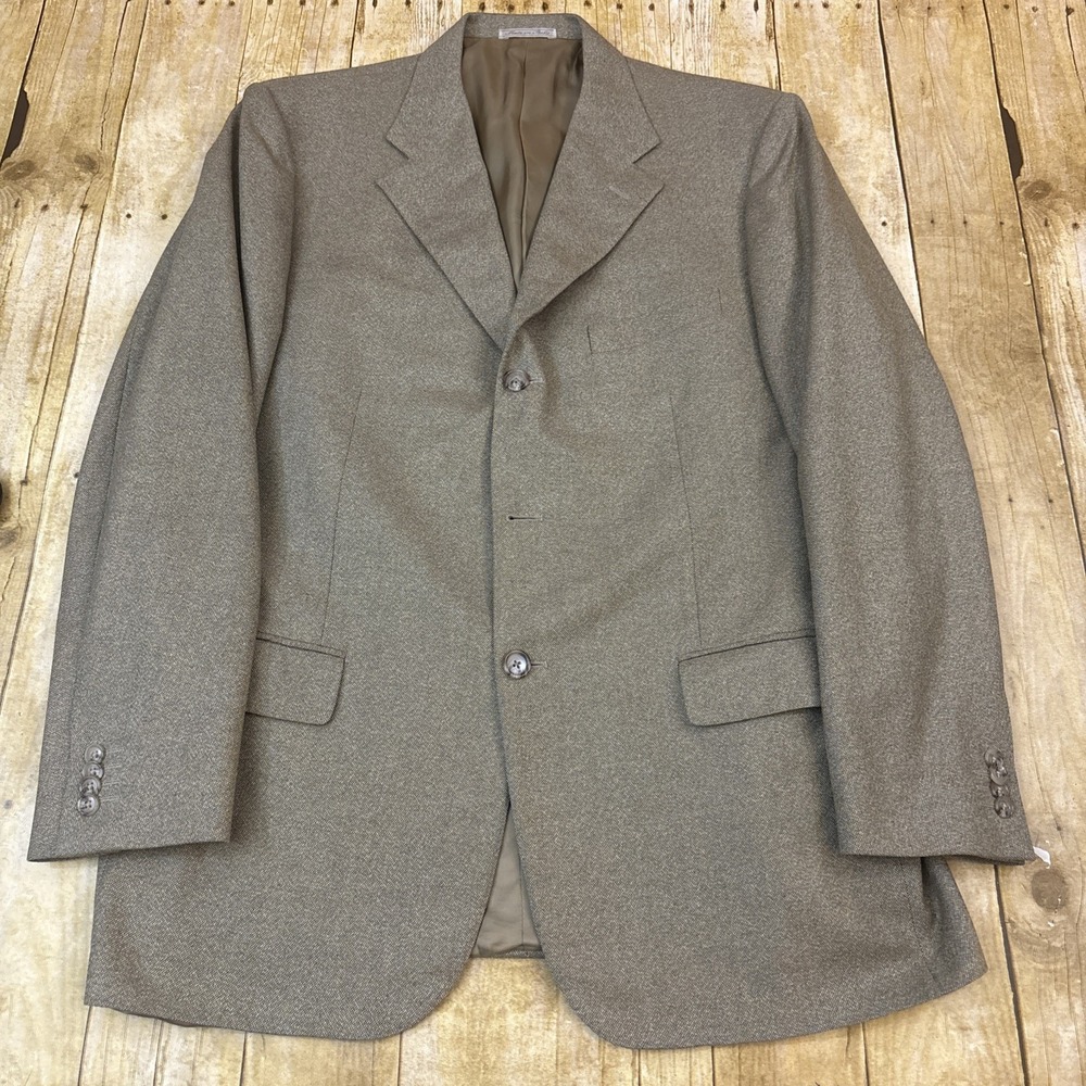 Corneliani Sport Coat Blazer Wool Silk Cashmere Size 44R